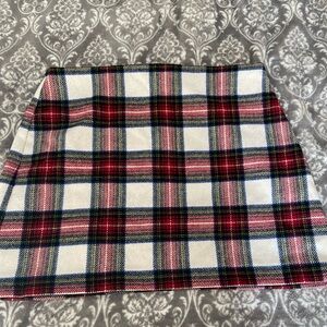 Abercrombie & Fitch Plaid Mini Skirt
